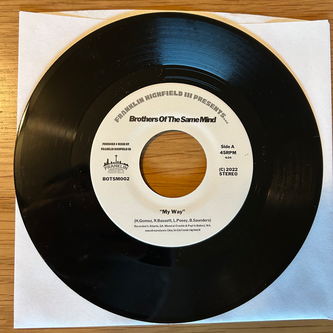 My Way B/W God Bless LIMITED 7 inch vinyl