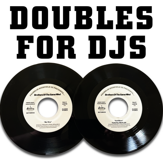 Doubles for DJs 7" vinyl: My Way B/W God Bless